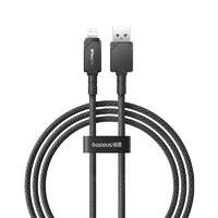 Baseus Baseus Unbreakable Series 2.4A USB to Lightning Fast Charging Data cable 1m Black P10355802111-00