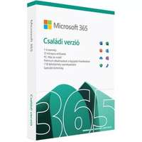 Microsoft Microsoft Office 365 Family EuroZone 6 Felhasználó 1 Év HUN BOX FY25H2 EP2-32372