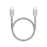 Canyon Canyon CND-CCMG60AB15LG OnWire 60MG C-C 60W Magnet Braided cable 1m Light Grey