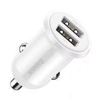 Baseus Baseus Golden Grain Pro Car Charger White CCALLP-02