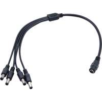 Nestron Nestron Nestron DC csatlakozó elosztó; 1x aljzat; 4x dugó NPP-DC1F4M