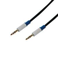 Logilink Logilink Audio 3,5mm jack male/male cable 1,5m Black/Blue BASC15
