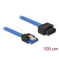 DeLock DeLock Extension cable SATA 6 Gb/s receptacle straight > SATA plug straight 100 cm Blue 84975