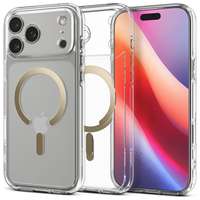 Spigen Spigen Ultra Hybrid MagSafe case for iPhone 17 Pro Max Clear Gold ACS10284