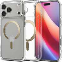 Spigen Spigen Ultra Hybrid MagSafe case for iPhone 17 Pro Clear Gold ACS10348