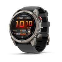 Garmin Garmin fenix 8 Pro 51mm AMOLED Sapphire Titanium with Graphite/black silicone band 010-03199-11
