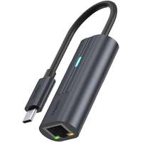 Rapoo Rapoo USB-C Adapter grey USB-C to Gigabit LAN 11408