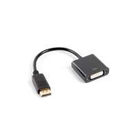 Lanberg Lanberg Displayport (M)->DVI-I (F) (24+5) dual link Adapter Black AD-0007-BK