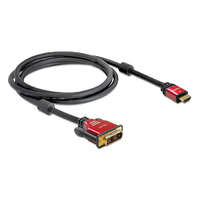 DeLock DeLock High Speed HDMI A male > DVI-D (Dual Link) (24+1) male cable 2m 84342