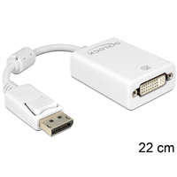 DeLock DeLock Displayport 1.1 male > DVI-I (Dual Link) (24+5) female Passive Adapter White 61765