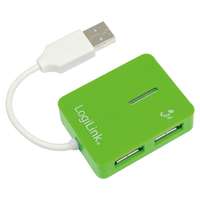 Logilink Logilink Smile USB 2.0 hub 4-port Green UA0138
