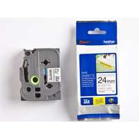 Brother Brother TZE-S251 laminált P-touch szalag (24mm) Black on White - 8m TZES251