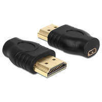 DeLock DeLock Adapter HDMI Micro-D female > HDMI-A male 65507