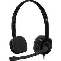 Logitech Logitech H151 Headset Black 981-000589