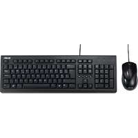 Asus Asus U2000 USB billentyűzet + egér Black HU 90-XB1000KM000E0