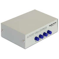 DeLock DeLock 4 portos manuális kétirányú VGA-kapcsoló 87635