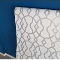 Tapéta tekercs (vlies), absztrakt fehér-ezüst, "442816", 53cm x 10,05m (5,32m2)