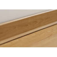 graboplast Habosított szegélyléc, vízálló, ütésálló, "Sansa", 60mm magas, 220cm