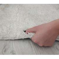 kaplan TEDDY PREMIUM puha shaggy szőnyeg, fehér, 3 részes szett