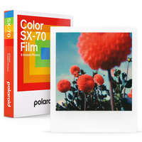 Polaroid Polaroid színes SX-70 film, fotópapír fehér kerettel (8 lap)