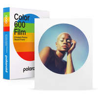 Polaroid Polaroid színes 600 Round Frame film, fotópapír fehér kerettel (8 lap)