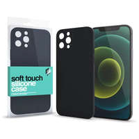Xprotector Xpro Case Iphone 12 Pro Soft Touch szilikon slim tok (Fekete)
