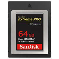 SanDisk SanDisk Extreme PRO CFExpress Type B 64GB memóriakártya (1500/800 MB/s sebesség) (186484)