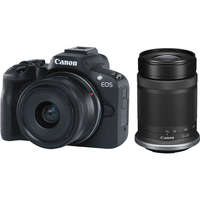 Canon Canon EOS R50 kit (RF-S 18-45mm + RF-S 55-210mm) (fekete) -20.000 Ft pénzvisszatérítéssel