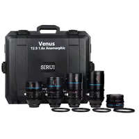 Sirui Sirui Venus 35mm+50mm+75mm+100mm Anamorf objektívek + ADP125X adapter + kemény tok (Leica L)