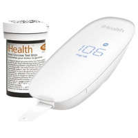 iHealth iHealth Gluco kit lite-smart BG5 vércukorszintmérő+1db ujjbegyszúró, 10 db lándzsa, 1db miniUSB töltőkábel (BG5)
