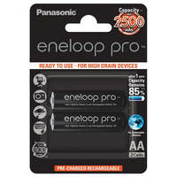 Panasonic Panasonic Eneloop Pro 2500mAh AA elem (2db)