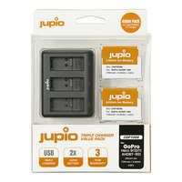 Jupio Jupio Value Pack GoPro HERO9-10-11-12 2db akku + tripla töltő