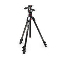 Manfrotto Manfrotto MK055CXPRO33WQR 055 kit karbon 3 szekciós állvány + 3D fej + MOVE