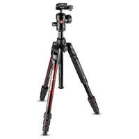Manfrotto Manfrotto Befree Advanced Alumínium Travel Tripod twist gömbfejjel (piros) (MKBFRTA4RD-BH)