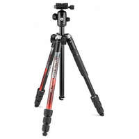 Manfrotto Manfrotto Element MII állvány Alu 4 szekció, gömbfej (piros) (MKELMII4RD-BH)