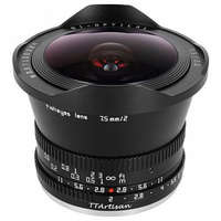 TTArtisan TTArtisan 7,5mm f/2.0 Fisheye (micro 4/3) (TTAA31B-M43)