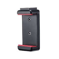 Ulanzi Ulanzi ST-07 telefon tartó adapter állványhoz, vakupapucs adapterrel (fekete-piros)