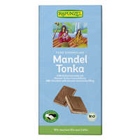 Rapunzel Bio Tejcsokoládé mandula-tonkakrémmel 100 g Rapunzel