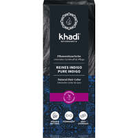 Khadi Növényi hajfesték por kékesfekete Indigó 100 g Khadi