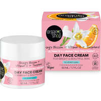 Organic Shop Nappali arckrém narancsvirággal C-vitaminnal és tokoferollal 50 ml Organic Shop