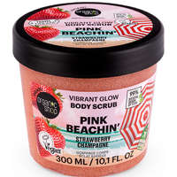 Organic Shop Pink Beaching Ragyogást adó testradír eperpezsgővel 300 ml Organic Shop