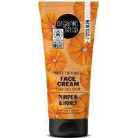 Organic Shop Mattító arckrém tökmagolajjal és mézzel 50 ml Organic Shop