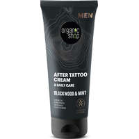 Organic Shop Men Tetoválás utáni és mindennapos krém tölgyfakéreg-kivonattal és mentával 75 ml Organic Shop