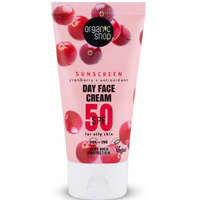Organic Shop Fényvédő arckrém áfonyával és antioxidánsokkal SPF50 - zsíros bőrre 50 ml Organic Shop