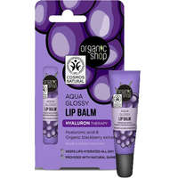 Organic Shop Hyaluron Therapy ajakbalzsam hialuronsavval és bio szederkivonattal 10 ml Organic Shop
