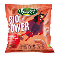 Biopont Bio Extrudált kukorica, valódi eperporral 55 g Biopont