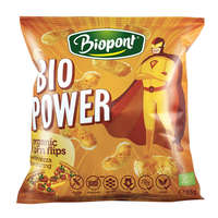 Biopont Bio Extrudált kukorica, pizza ízesítéssel 55 g Biopont