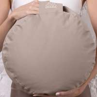 Prána Párna Kerek Huzat Drapp - Standard kollekció