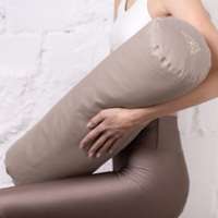 Prána Párna Jóga henger Huzat Drapp - Standard kollekció