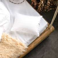 Prána Párna 30x40 cm Huzat Pamut szatén fehér